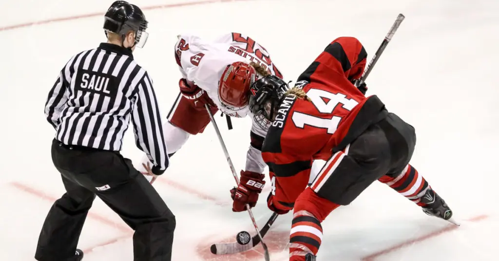 Hockey player benefiting from Thai massage sports recovery