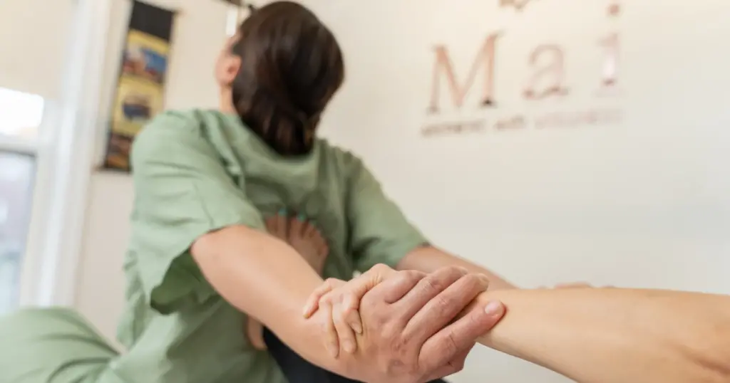 Relaxing Thai massage session at Mai Thai Massage Toronto